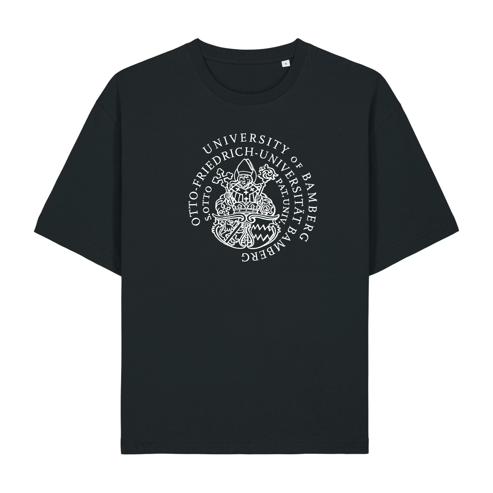 Oversized T-Shirt schwarz Siegel - Größe: L